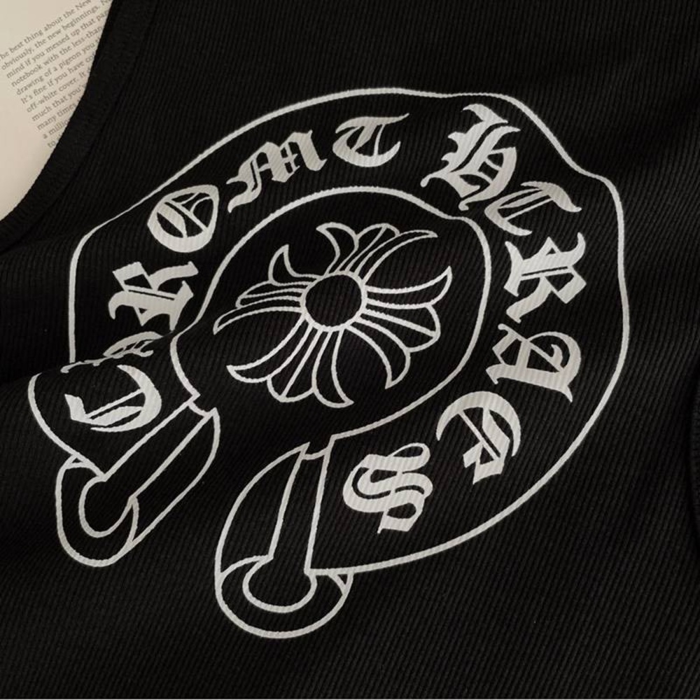Chrome Hearts Horseshoe Logo Tank Dress Black - Picture 7 of 7